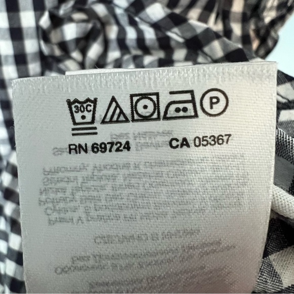 Columbia-Men’s Button Down Collared Shirt-Navy Checkered Pattern-Size XL - Picture 10 of 10